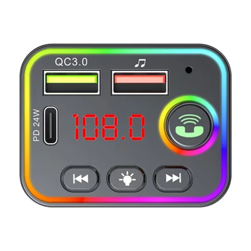 Transmisor Havit HVFM819BT FM BT para auto Transmisor Havit HVFM819BT FM BT para auto