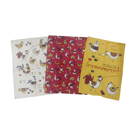 Pack x12 Repasadores Tecilar de Cocina Dohler Surtido