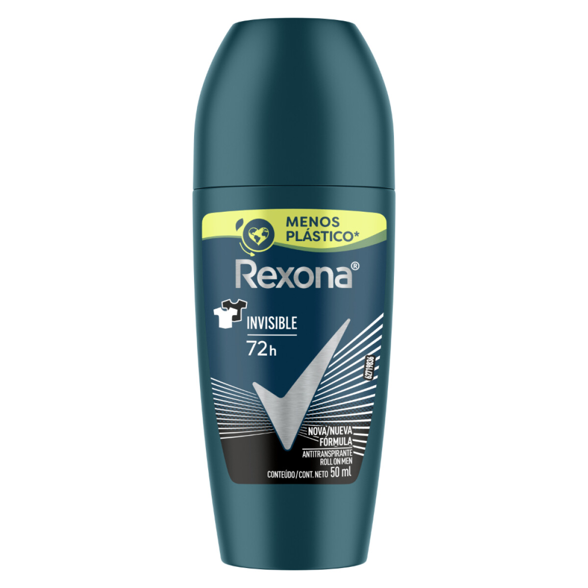 Antitranspirante en Roll On Rexona Men Invisible 50 ml 