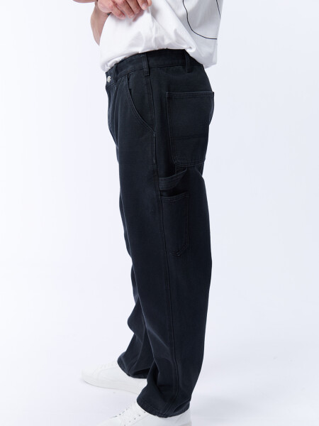 Pantalón carpintero Negro