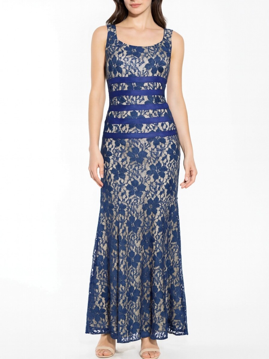 Vestido Bret - Azul 