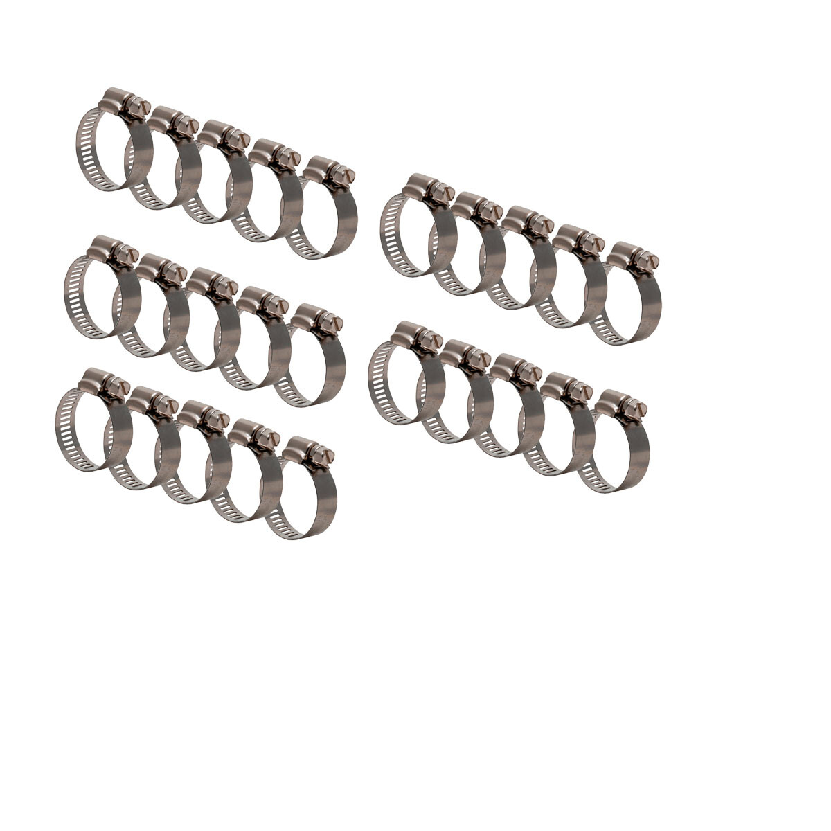 ABRAZADERAS Y ORINGS COMBO 25 - ABRAZADERA CREMALLERA 12-16 1-2-5-8 