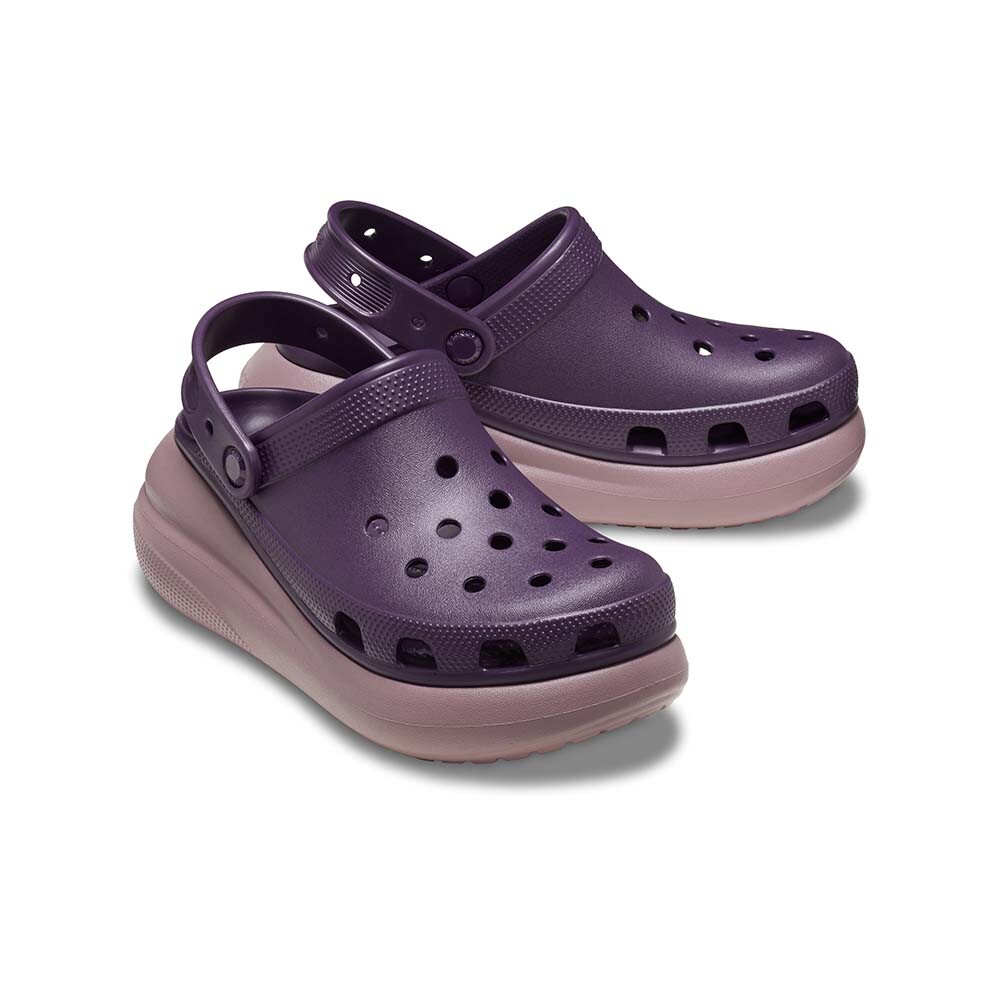 Plataformas Crocs Crush Clog - Unisex Dark Iris/Multi