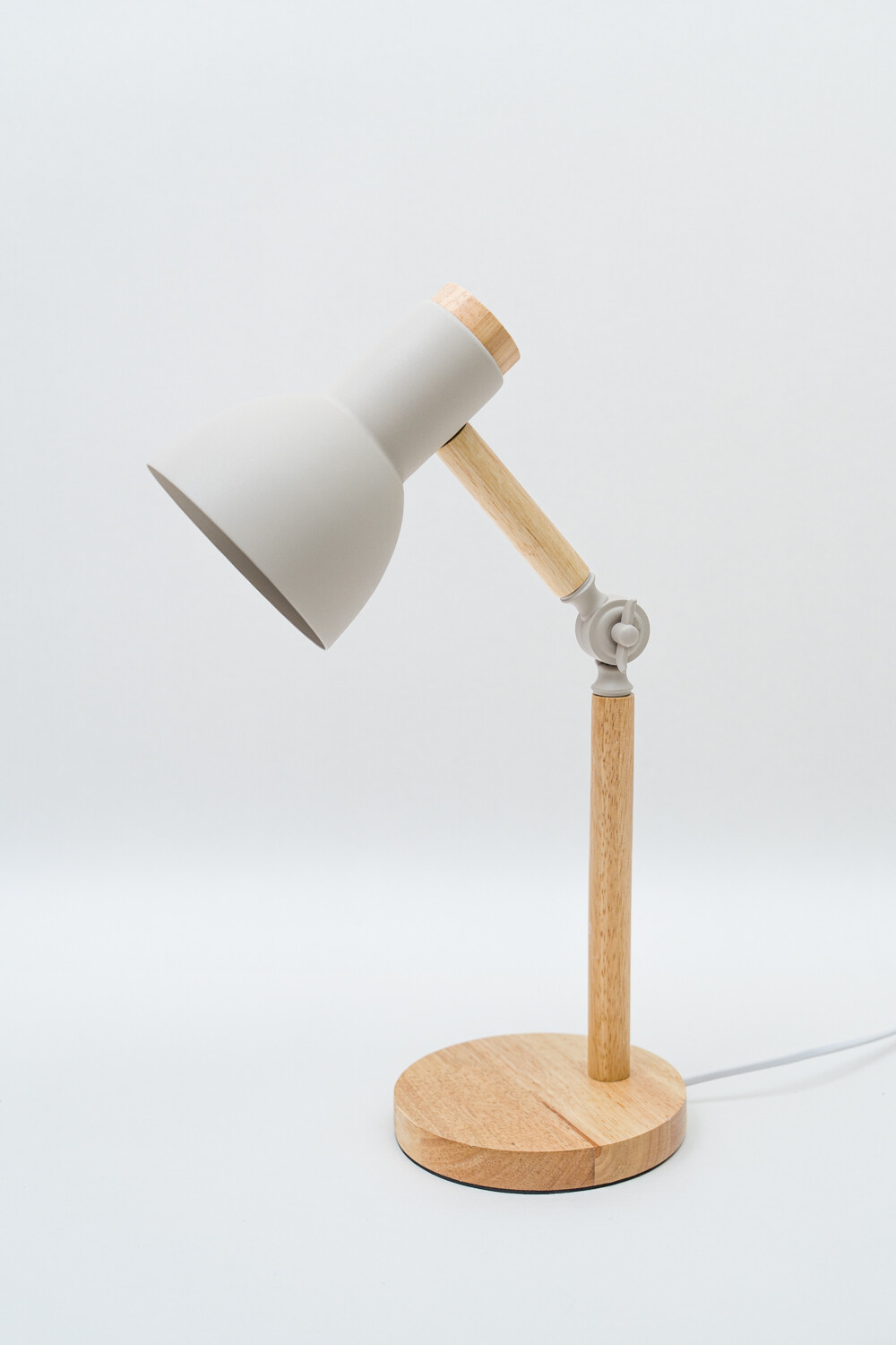 Lampara De Mesa Hiron Beige