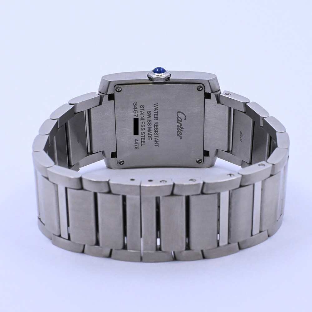 Cartier Tank Francaise mediano WSTA0074 quartz caja de acero 27 mm año 2024 con caja y papeles. Cartier Tank Francaise mediano WSTA0074 quartz caja de acero 27 mm año 2024 con caja y papeles.