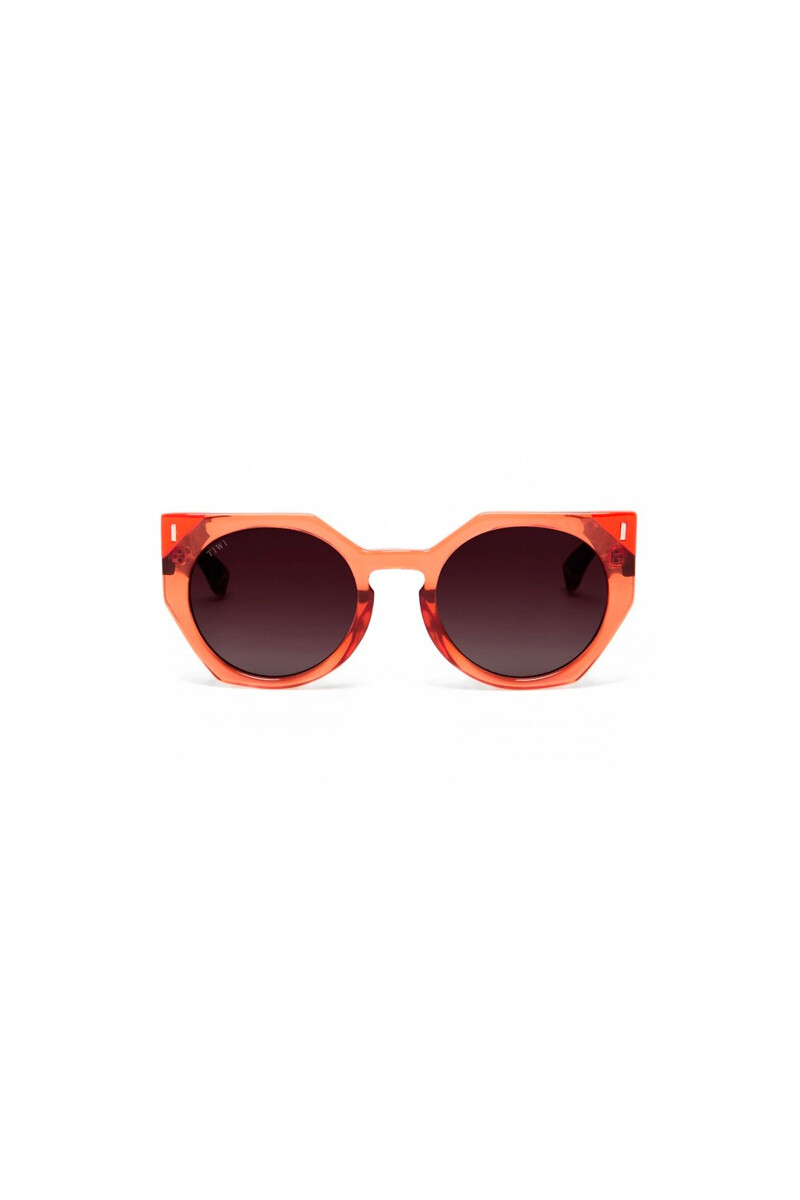Lentes Tiwi Venus - Shiny Orange With Brown Lenses 