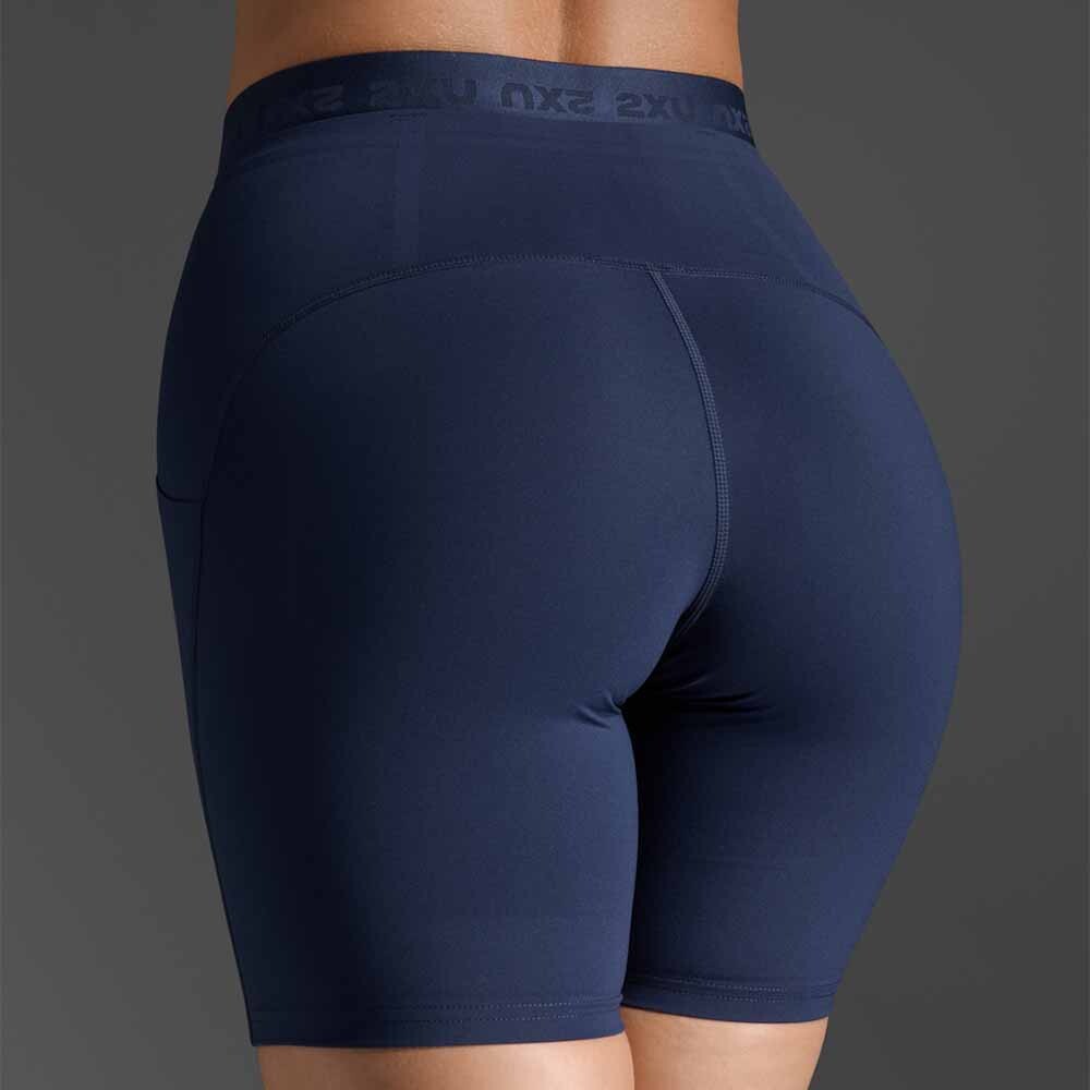 Bikers Form Stash Hi-Rise Bike Shorts Mujer Midnight/midnight