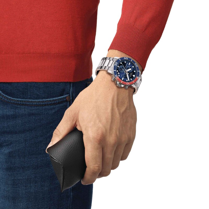Reloj Tissot Seastar 1000 Quartz chronograph T1204171104103 acero para hombre Reloj Tissot Seastar 1000 Quartz Chronograph T1204171104103 Acero Para Hombre
