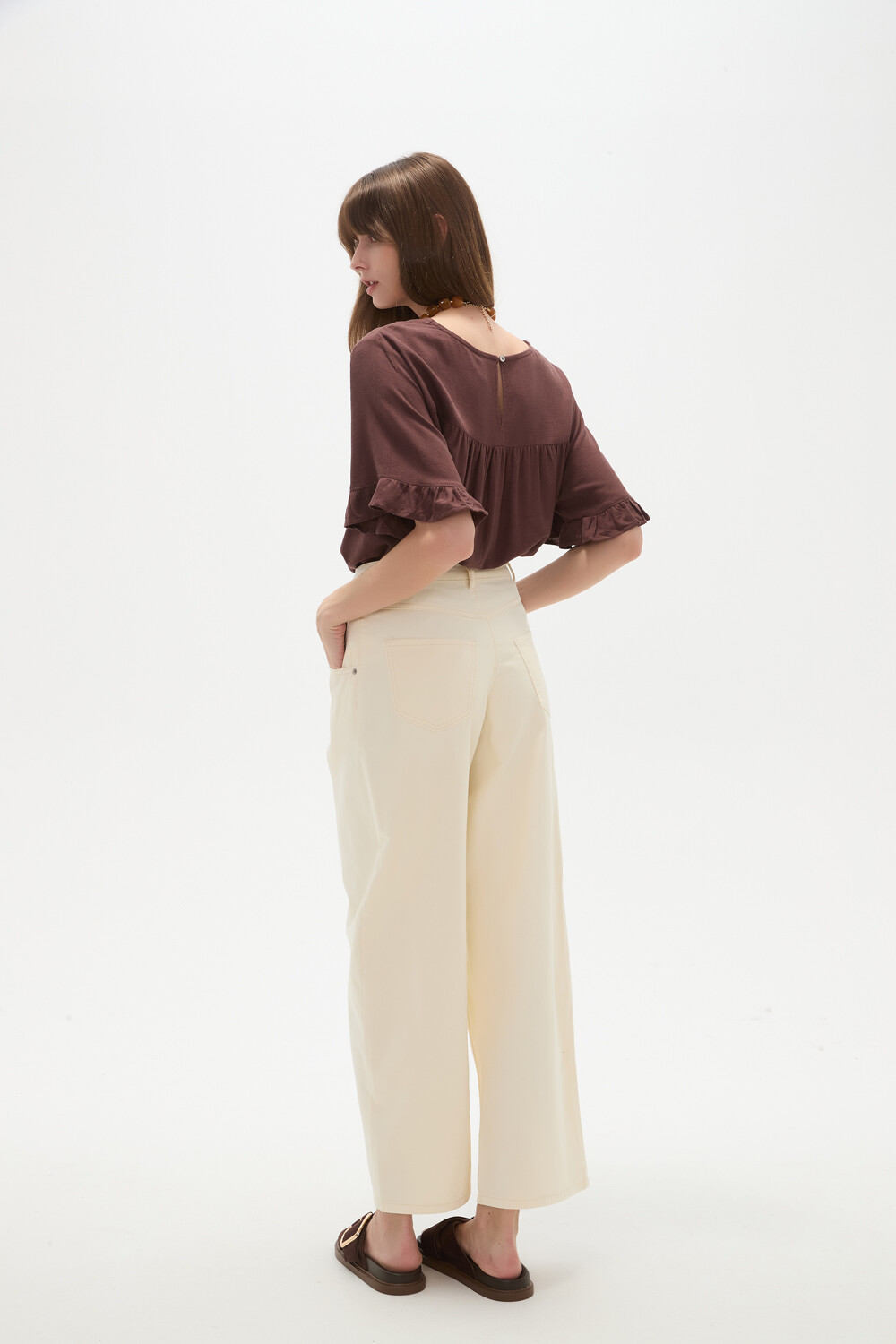 Pantalon Grava Crudo / Natural