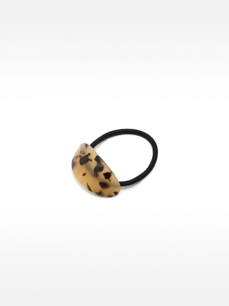 Elástico De Pelo Con Detalle Efecto Tortoise multicolor