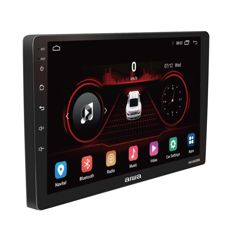 Radio Multimedia para Auto AIWA Pantalla QLED 9'' Android Auto y CarPlay - 2 Din | AW-A802BS Radio Multimedia para Auto AIWA Pantalla QLED 9'' Android Auto y CarPlay - 2 Din | AW-A802BS