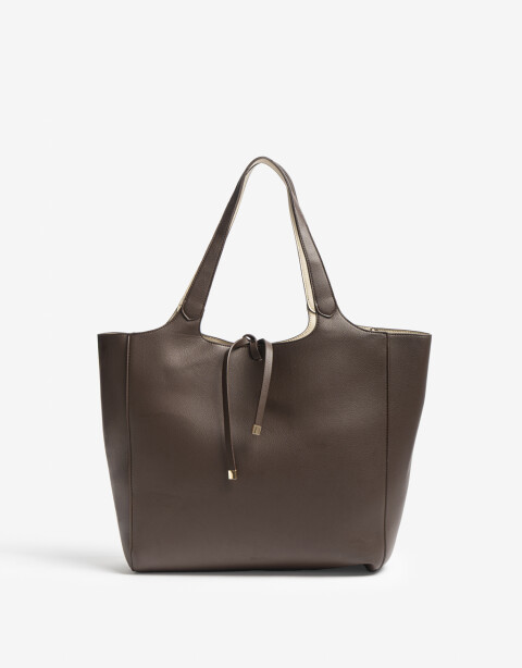 Shopper Shopper Reversible - Combinacion Bicolor