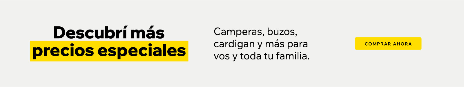 Descuentos especiales