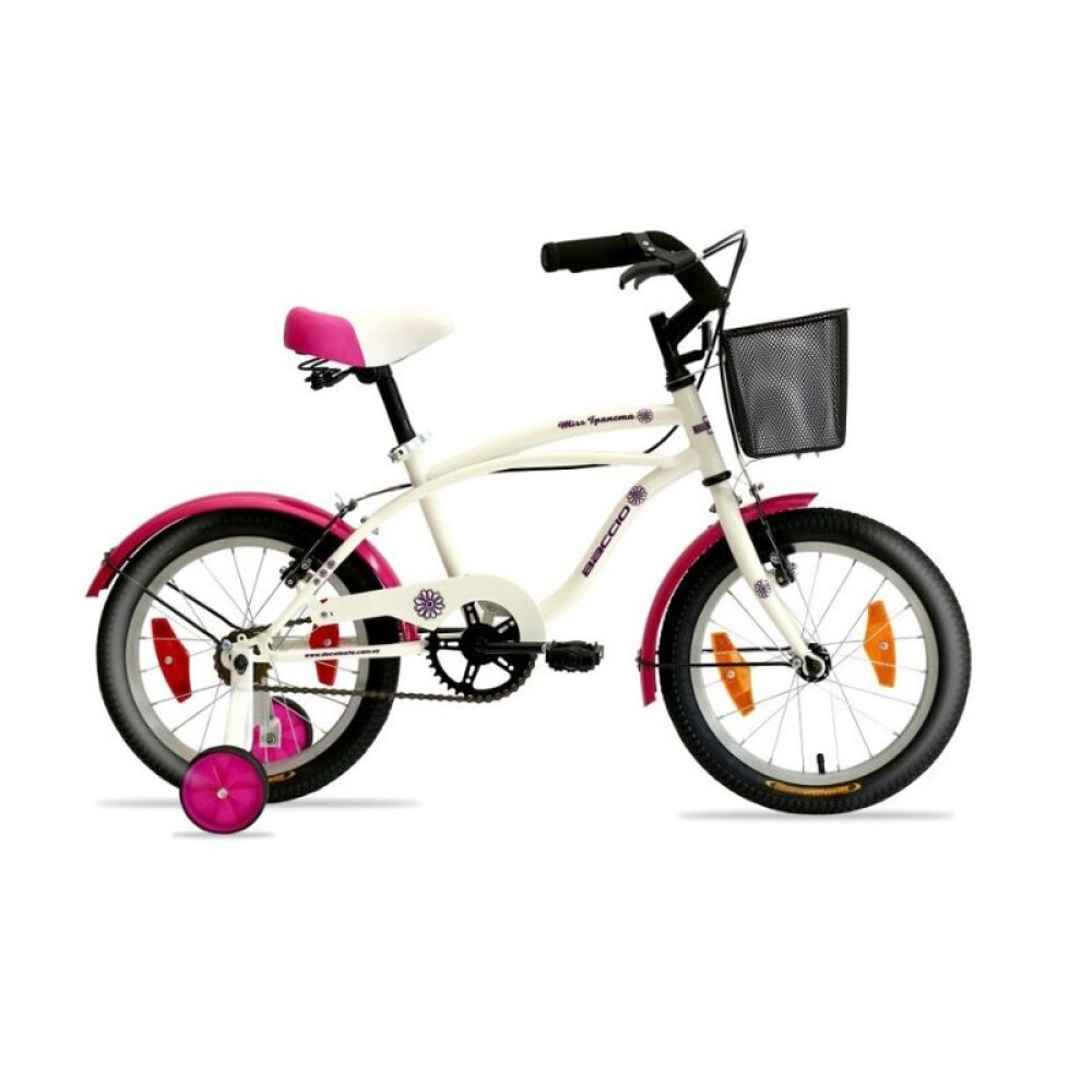 Bicicleta Infantil MISS IPANEMA - Rodado 16 - Baccio Fucsia