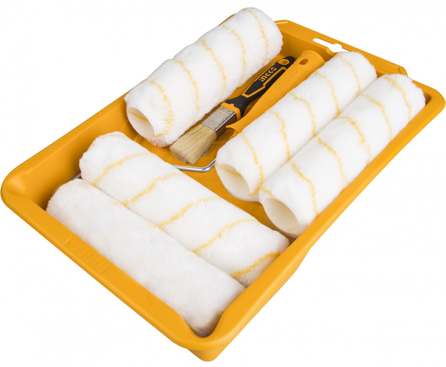 KIT 8 EN 1 BANDEJA RODILLO PINCEL REPUESTOS INGCO 