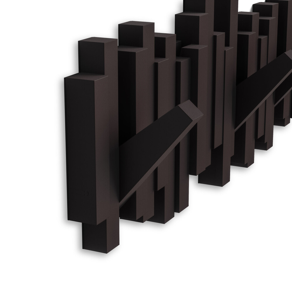 PERCHERO PLASTICO-RECICLADO MARRON UMBRA STICKS