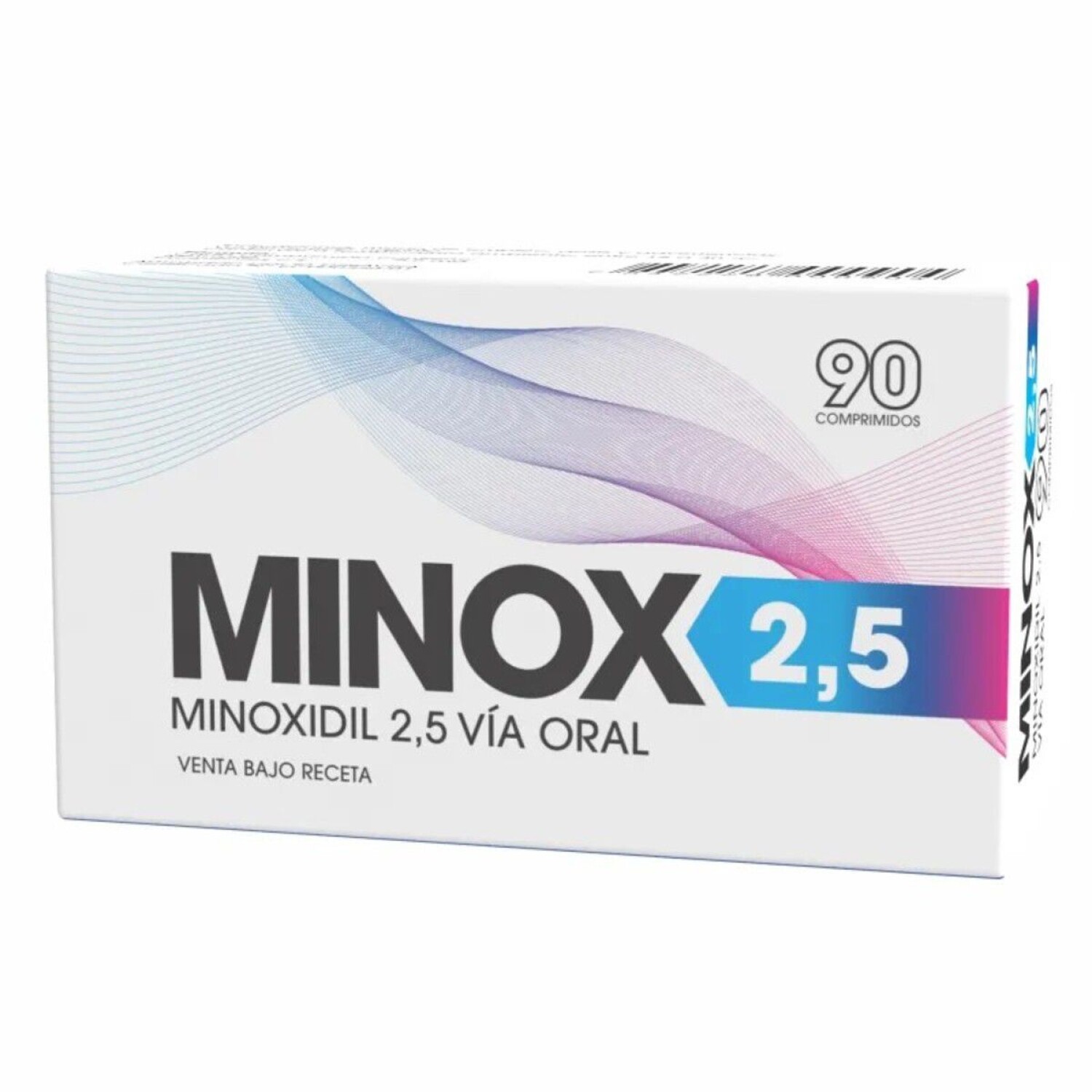 MINOX 2,5 MG. CJ X 90 COMP — Farmacenter