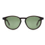 Lentes De Sol Bambu E Madeira Redondo - Unisex Verde/Marrón