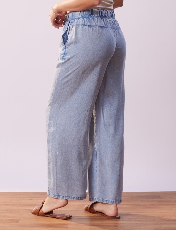 Pantalon Lyocell Cargo JEAN