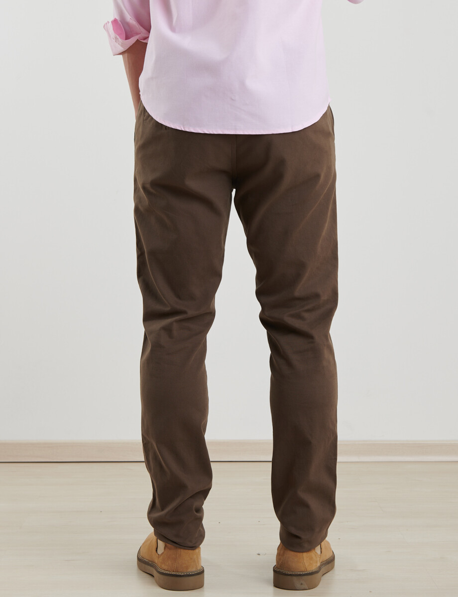 080423 PANTALON HARRY Marron