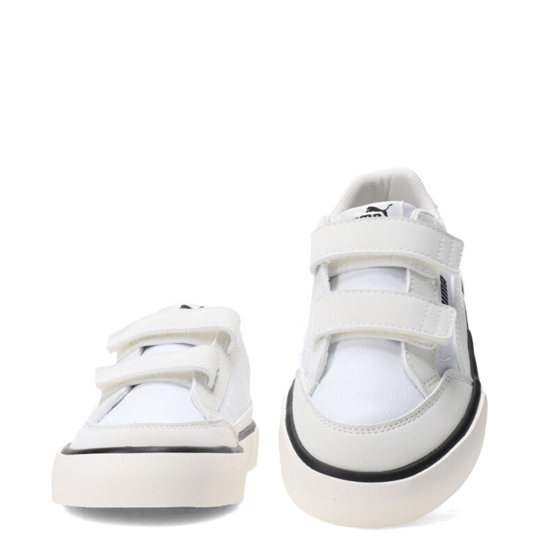 Championes de Niños Puma Court Classic Vulc V Ps Blanco