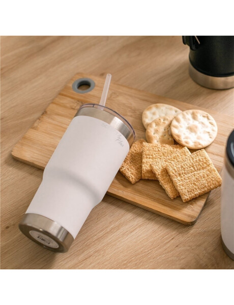 VASO TERMICO C/SORBITO AC.INOX 560ML BLANCO VASO TERMICO C/SORBITO AC.INOX 560ML BLANCO