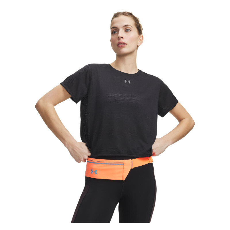 Remera UA Velociti Shortsleeve Mujer 6009540-001 Negro