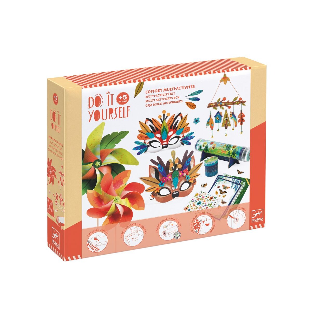 Kit de activdades munuales para niños Carnaval 