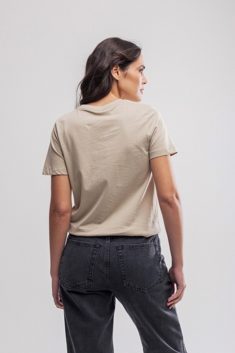 Remera Vicenza Beige