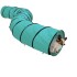 Tunel Gigante Perro Gato Mascota Redondo Tubo Interactivo Variante Color Verde Agua