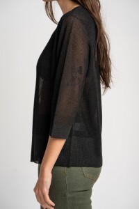Sweater Lurex Negro