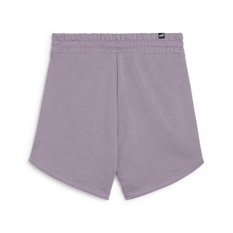 Pantalón Corto Essentials 5 High Waist Tr de Mujer Morado