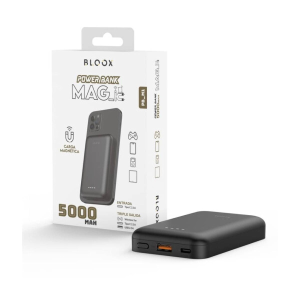 Powerbank Bloux Pb_m1 5.000 Mah POWER BANK BLOOX PB M1