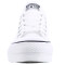 Championes Unisex Converse Plataforma Chuck Taylor Lift Blanco - Negro