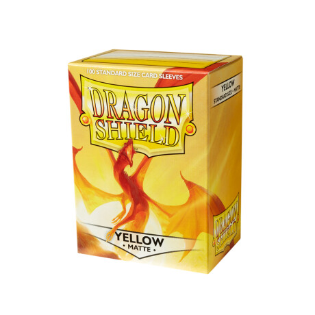 Dragon Shield Yellow Mate 100 Sleeves Dragon Shield Yellow Mate 100 Sleeves
