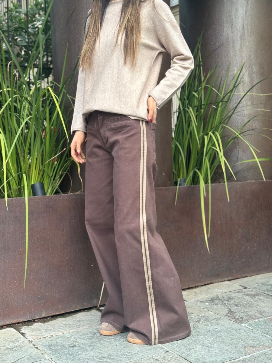 PANTALON KEILA - MARRON 