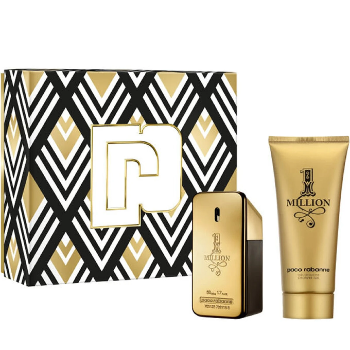 Paco Rabanne set 1 million edt 50+sg100fd23 x 2 un 