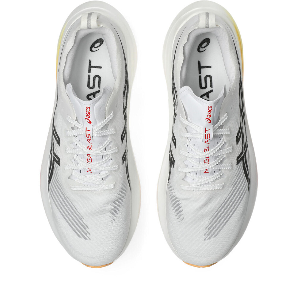 Zapatillas Running Megablast Unisex White/orange Glow