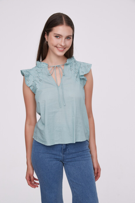 Blusa Erwin Verde Claro