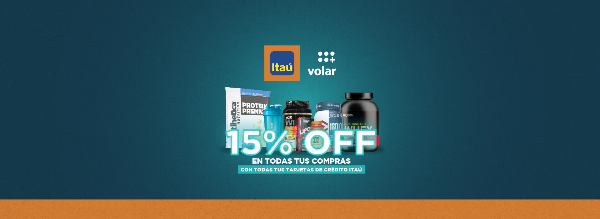 Banner Itaú - 15%