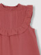 Vestido De Jaretas Rosa