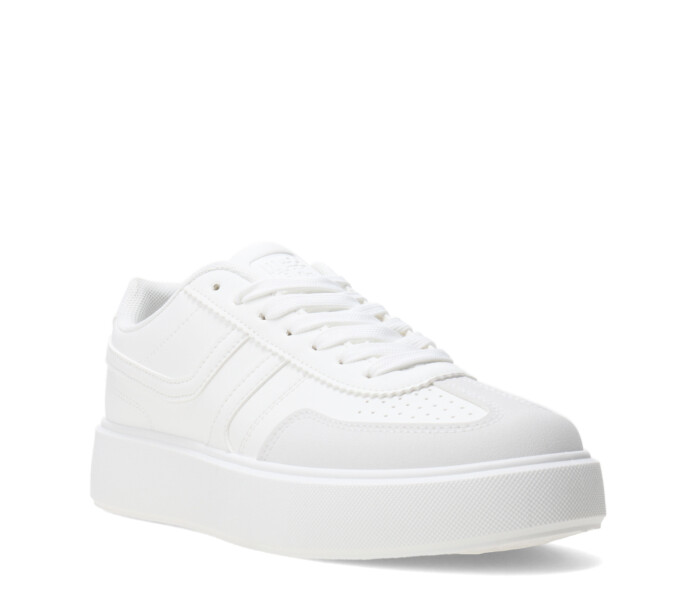 Championes de Mujer Miss Carol KOREL acordonado Blanco