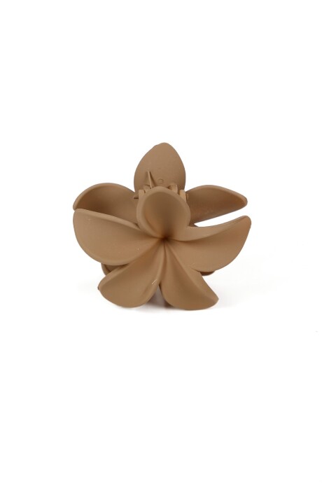 Pinza De Pelo Magnolia Camel