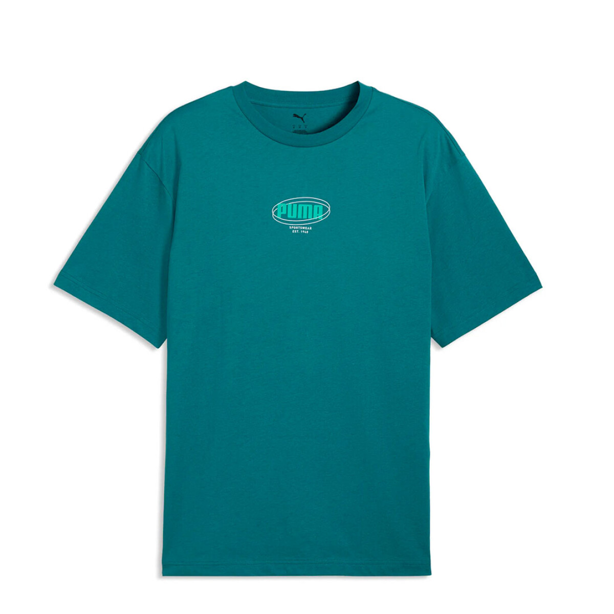 Remera de Hombre Puma Logo Lab Relaxed Story 1 Puma - Verde 