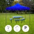 Gazebo Plegable 3x3 M Auto armable Toldo Playa Jardin Carpa Tela 600d IMBACK Color Azul Gazebo Plegable 3x3 M Auto armable Toldo Playa Jardin Carpa Tela 600d IMBACK Color Azul