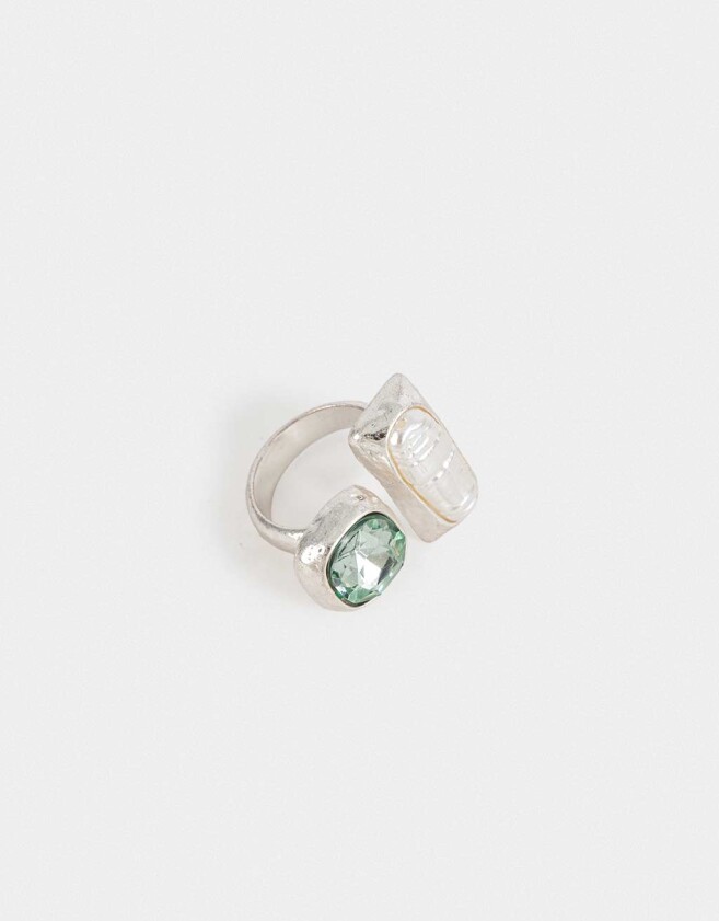 Anillos Medianos y Grandes Espejos Anillos Con Espejos - Plateado