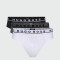 Hugo Boss -Pack de slip de algodón X 3 Negro