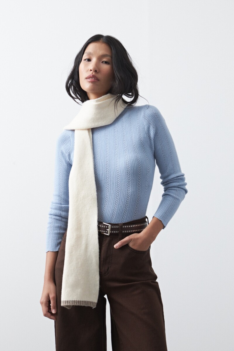 POLERA SELVA Celeste