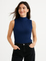 Musculosa Poile Azul Marino