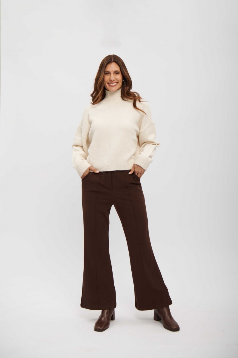 PANTALON MALIKA - MARRON 